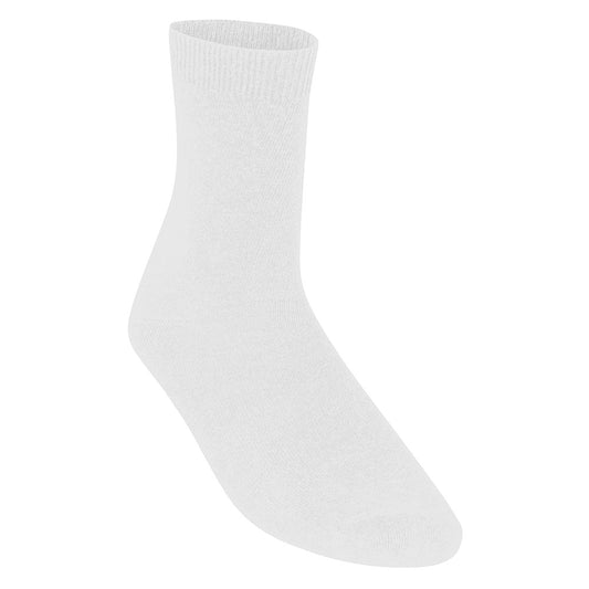 White Unisex Socks (5 pack)